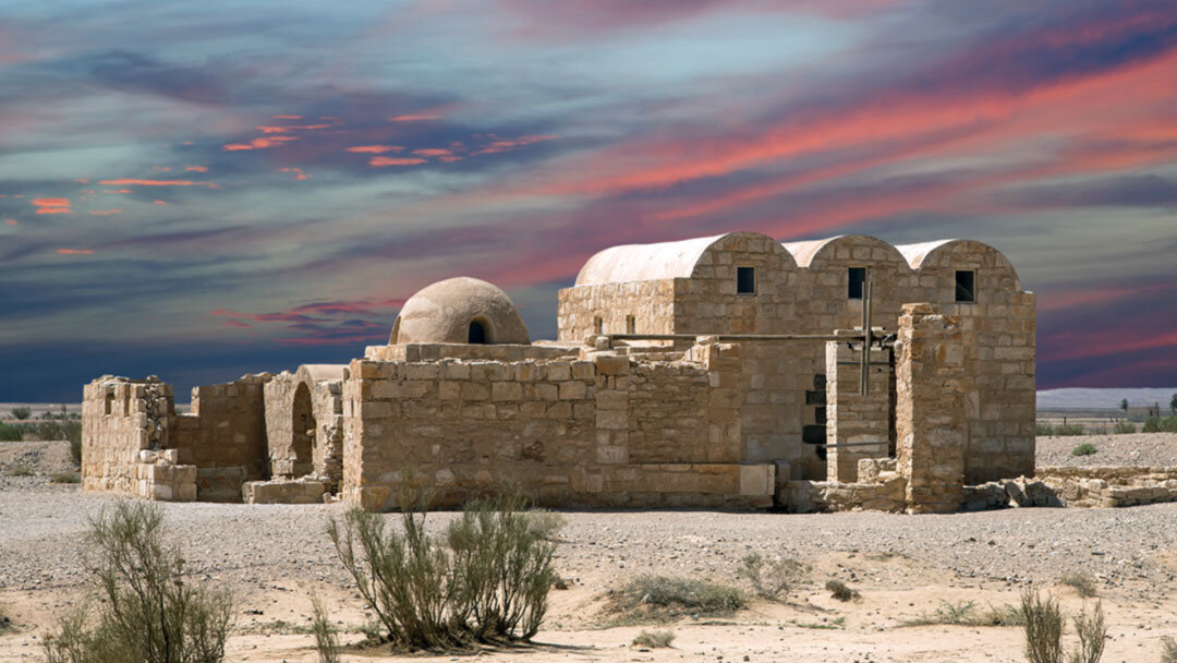 Quseir Amra Kastil Terkenal di Yordania